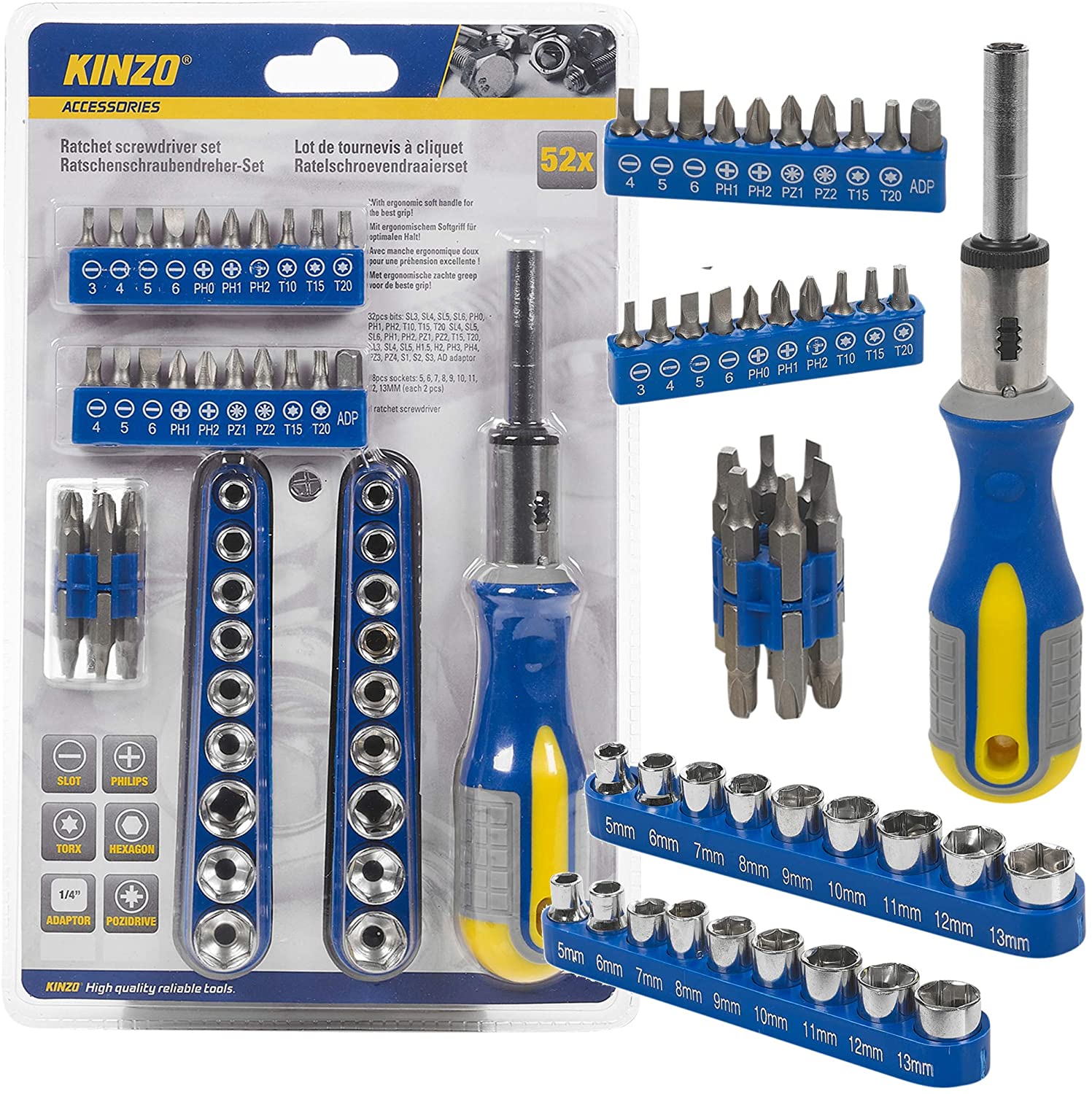 KIT TOURNEVIS 52 PIECES 83552