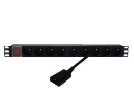 MCL Prise Rackable 9 Prises prise rackable 9 prises FR (2 P + T 16 A)