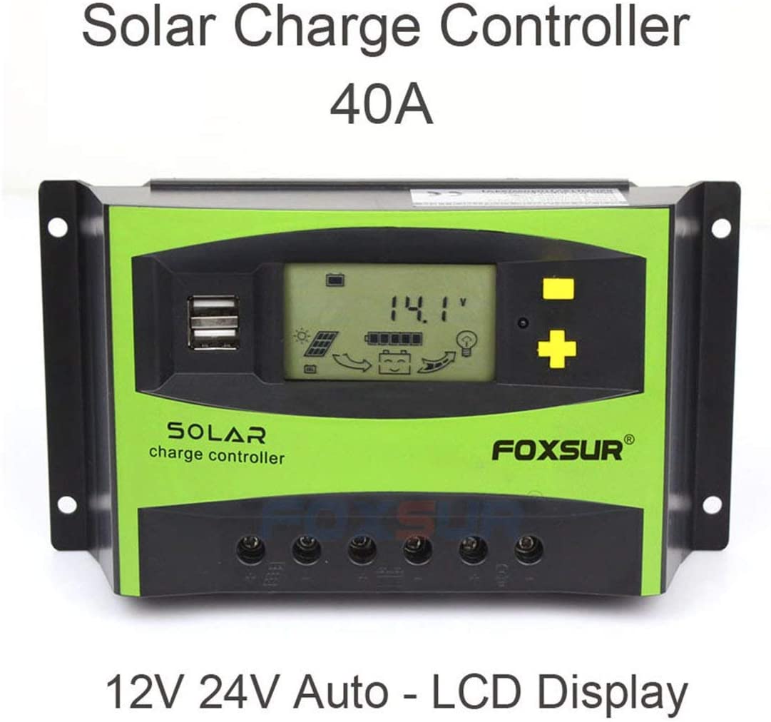 REGULATEUR CHARGE FOXSUR SOLAIRE 40A PWMUSB YB539900