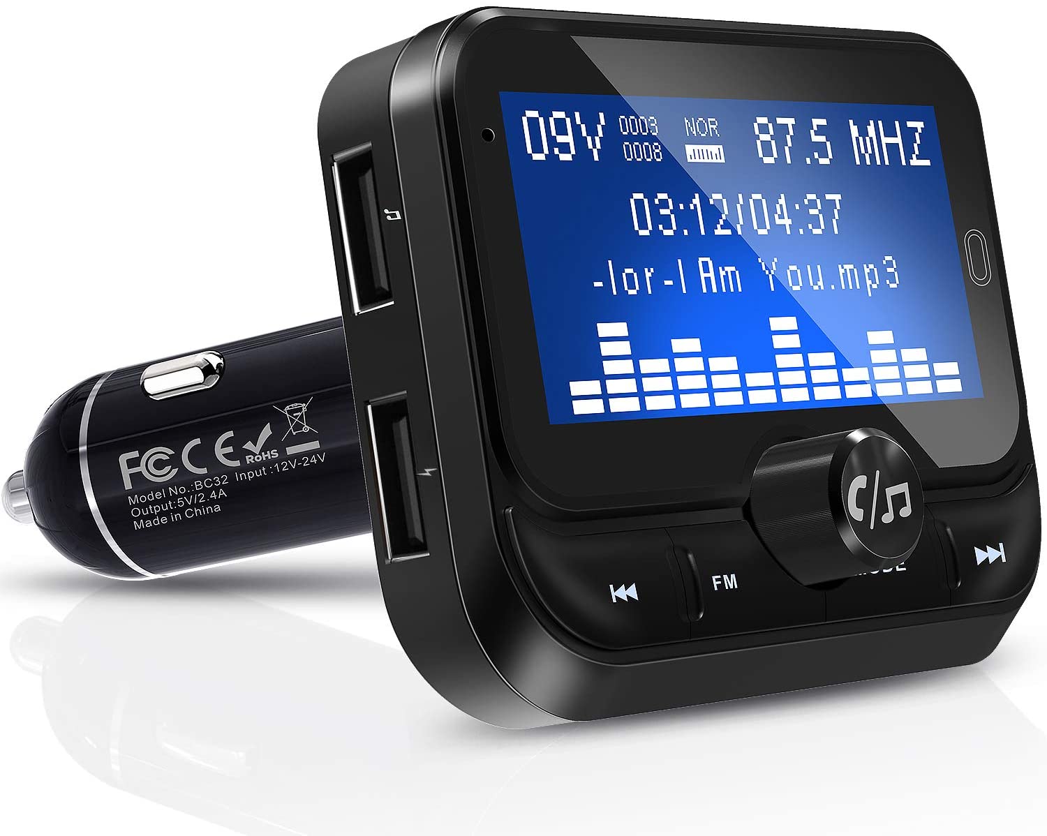 WE -RECEPTEUR BLUETOOTH 4.2 ADAPTATEUR AUDIO SS Fil KIT mains libres